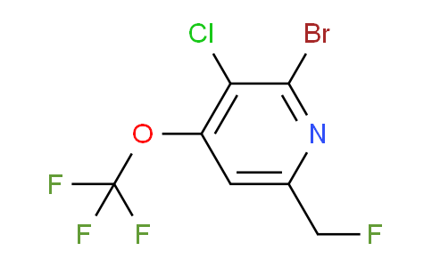 AM218527 | 1804590-48-4 | 2-Bromo-3-chloro-6-(fluoromethyl)-4-(trifluoromethoxy)pyridine