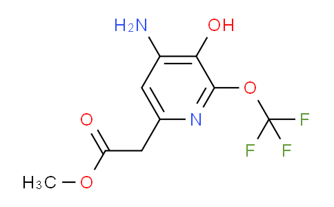 AM21853 | 1806145-76-5 | Methyl 4-amino-3-hydroxy-2-(trifluoromethoxy)pyridine-6-acetate