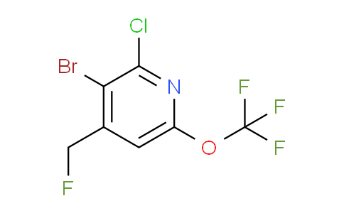 AM218530 | 1804650-95-0 | 3-Bromo-2-chloro-4-(fluoromethyl)-6-(trifluoromethoxy)pyridine