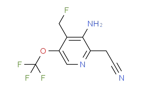 AM218538 | 1806210-82-1 | 3-Amino-4-(fluoromethyl)-5-(trifluoromethoxy)pyridine-2-acetonitrile