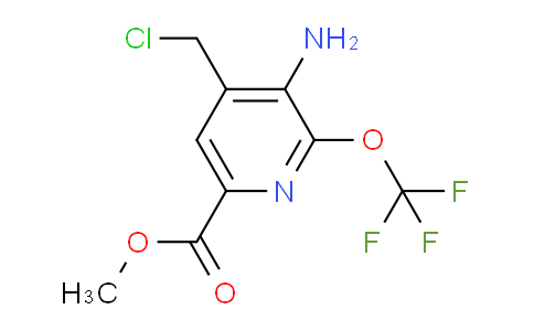 AM218539 | 1805989-71-2 | Methyl 3-amino-4-(chloromethyl)-2-(trifluoromethoxy)pyridine-6-carboxylate