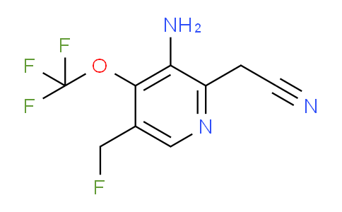 AM218540 | 1803989-31-2 | 3-Amino-5-(fluoromethyl)-4-(trifluoromethoxy)pyridine-2-acetonitrile