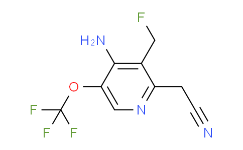 AM218544 | 1806210-91-2 | 4-Amino-3-(fluoromethyl)-5-(trifluoromethoxy)pyridine-2-acetonitrile