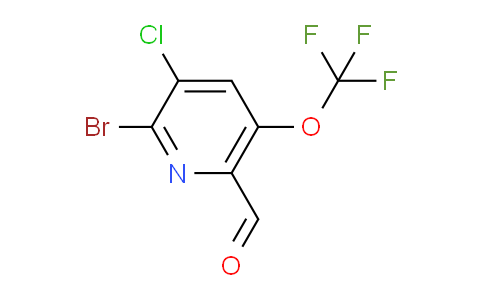 AM218551 | 1804385-33-8 | 2-Bromo-3-chloro-5-(trifluoromethoxy)pyridine-6-carboxaldehyde