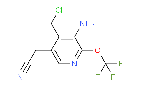 AM218554 | 1803658-47-0 | 3-Amino-4-(chloromethyl)-2-(trifluoromethoxy)pyridine-5-acetonitrile