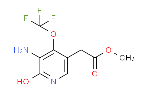 Methyl 3-amino-2-hydroxy-4-(trifluoromethoxy)pyridine-5-acetate
