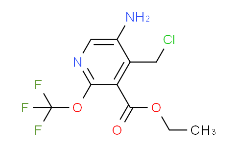 AM218576 | 1803946-16-8 | Ethyl 5-amino-4-(chloromethyl)-2-(trifluoromethoxy)pyridine-3-carboxylate