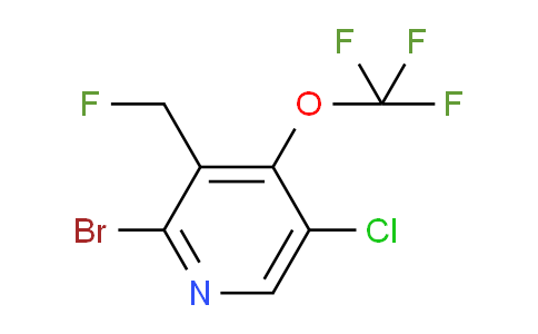 AM218581 | 1806013-67-1 | 2-Bromo-5-chloro-3-(fluoromethyl)-4-(trifluoromethoxy)pyridine
