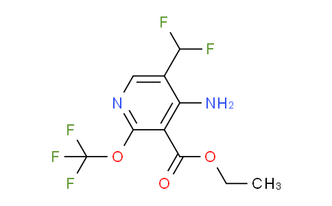 AM218591 | 1804532-56-6 | Ethyl 4-amino-5-(difluoromethyl)-2-(trifluoromethoxy)pyridine-3-carboxylate