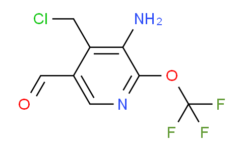 AM218593 | 1804543-79-0 | 3-Amino-4-(chloromethyl)-2-(trifluoromethoxy)pyridine-5-carboxaldehyde