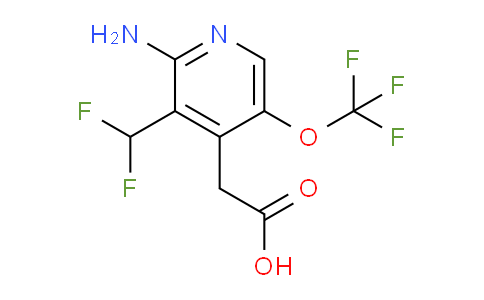 AM218594 | 1804532-72-6 | 2-Amino-3-(difluoromethyl)-5-(trifluoromethoxy)pyridine-4-acetic acid