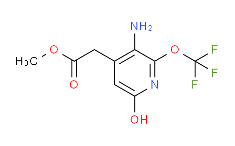 AM21860 | 1806146-10-0 | Methyl 3-amino-6-hydroxy-2-(trifluoromethoxy)pyridine-4-acetate