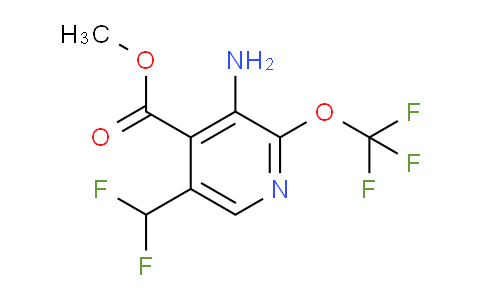 AM218603 | 1806234-65-0 | Methyl 3-amino-5-(difluoromethyl)-2-(trifluoromethoxy)pyridine-4-carboxylate