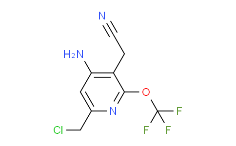 AM218607 | 1803658-78-7 | 4-Amino-6-(chloromethyl)-2-(trifluoromethoxy)pyridine-3-acetonitrile
