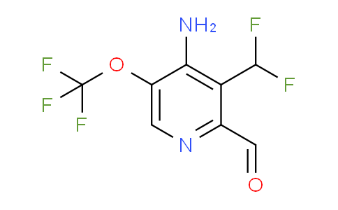 AM218610 | 1804028-73-6 | 4-Amino-3-(difluoromethyl)-5-(trifluoromethoxy)pyridine-2-carboxaldehyde