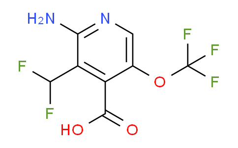 AM218616 | 1803431-36-8 | 2-Amino-3-(difluoromethyl)-5-(trifluoromethoxy)pyridine-4-carboxylic acid