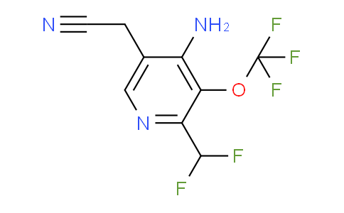 AM218620 | 1806001-61-5 | 4-Amino-2-(difluoromethyl)-3-(trifluoromethoxy)pyridine-5-acetonitrile