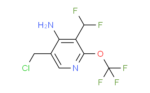 AM218623 | 1804534-81-3 | 4-Amino-5-(chloromethyl)-3-(difluoromethyl)-2-(trifluoromethoxy)pyridine