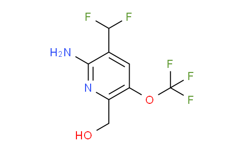 AM218624 | 1803658-40-3 | 2-Amino-3-(difluoromethyl)-5-(trifluoromethoxy)pyridine-6-methanol