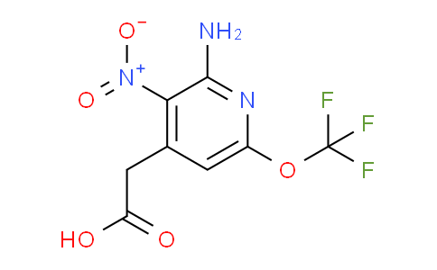 2-Amino-3-nitro-6-(trifluoromethoxy)pyridine-4-acetic acid