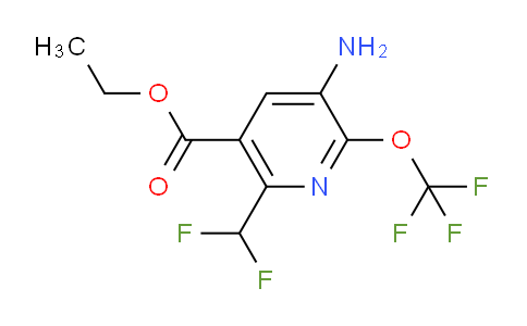 AM218644 | 1804532-65-7 | Ethyl 3-amino-6-(difluoromethyl)-2-(trifluoromethoxy)pyridine-5-carboxylate