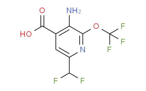 AM218650 | 1806001-84-2 | 3-Amino-6-(difluoromethyl)-2-(trifluoromethoxy)pyridine-4-carboxylic acid