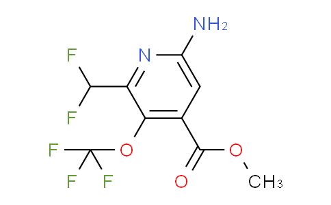 AM218652 | 1803447-29-1 | Methyl 6-amino-2-(difluoromethyl)-3-(trifluoromethoxy)pyridine-4-carboxylate