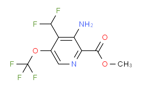 AM218656 | 1806137-43-8 | Methyl 3-amino-4-(difluoromethyl)-5-(trifluoromethoxy)pyridine-2-carboxylate