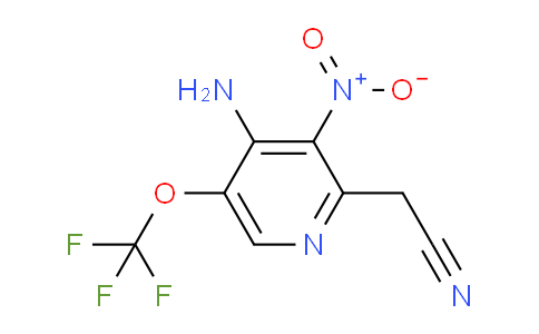 AM218657 | 1804579-96-1 | 4-Amino-3-nitro-5-(trifluoromethoxy)pyridine-2-acetonitrile