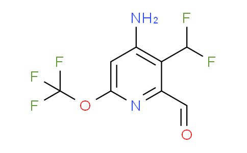 AM218671 | 1806191-77-4 | 4-Amino-3-(difluoromethyl)-6-(trifluoromethoxy)pyridine-2-carboxaldehyde