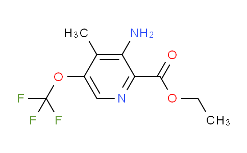 AM218703 | 1804579-42-7 | Ethyl 3-amino-4-methyl-5-(trifluoromethoxy)pyridine-2-carboxylate