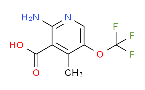 2-Amino-4-methyl-5-(trifluoromethoxy)pyridine-3-carboxylic acid