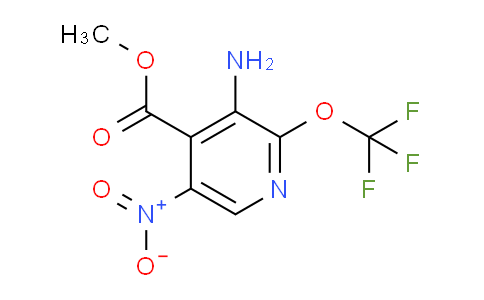 Methyl 3-amino-5-nitro-2-(trifluoromethoxy)pyridine-4-carboxylate