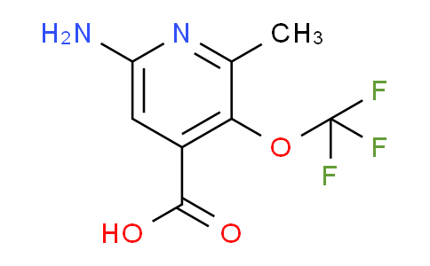 6-Amino-2-methyl-3-(trifluoromethoxy)pyridine-4-carboxylic acid
