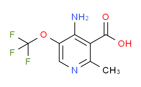 4-Amino-2-methyl-5-(trifluoromethoxy)pyridine-3-carboxylic acid