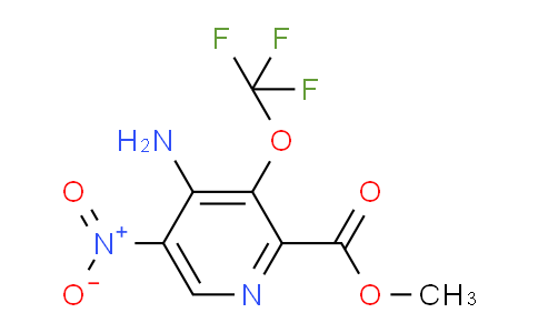 Methyl 4-amino-5-nitro-3-(trifluoromethoxy)pyridine-2-carboxylate