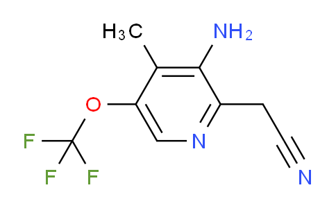 AM218733 | 1803645-25-1 | 3-Amino-4-methyl-5-(trifluoromethoxy)pyridine-2-acetonitrile