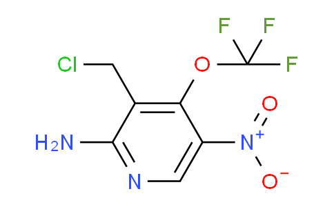 2-Amino-3-(chloromethyl)-5-nitro-4-(trifluoromethoxy)pyridine