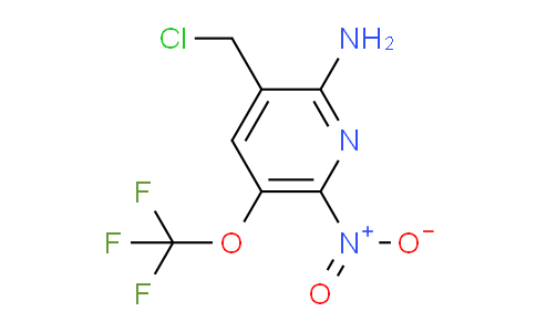 2-Amino-3-(chloromethyl)-6-nitro-5-(trifluoromethoxy)pyridine