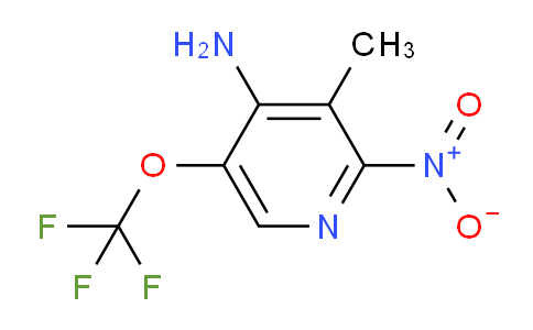 4-Amino-3-methyl-2-nitro-5-(trifluoromethoxy)pyridine