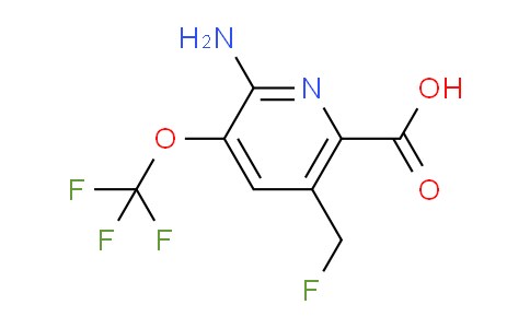 AM218777 | 1806192-41-5 | 2-Amino-5-(fluoromethyl)-3-(trifluoromethoxy)pyridine-6-carboxylic acid