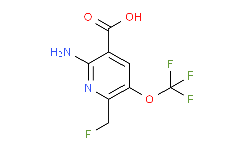 AM218779 | 1803471-00-2 | 2-Amino-6-(fluoromethyl)-5-(trifluoromethoxy)pyridine-3-carboxylic acid