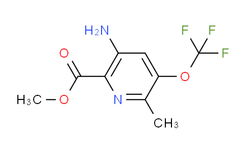 Methyl 5-amino-2-methyl-3-(trifluoromethoxy)pyridine-6-carboxylate