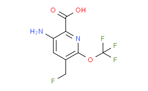 3-Amino-5-(fluoromethyl)-6-(trifluoromethoxy)pyridine-2-carboxylic acid