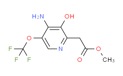 Methyl 4-amino-3-hydroxy-5-(trifluoromethoxy)pyridine-2-acetate