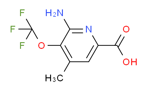 AM218794 | 1804527-12-5 | 2-Amino-4-methyl-3-(trifluoromethoxy)pyridine-6-carboxylic acid