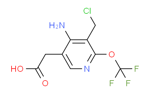 AM218821 | 1804019-59-7 | 4-Amino-3-(chloromethyl)-2-(trifluoromethoxy)pyridine-5-acetic acid