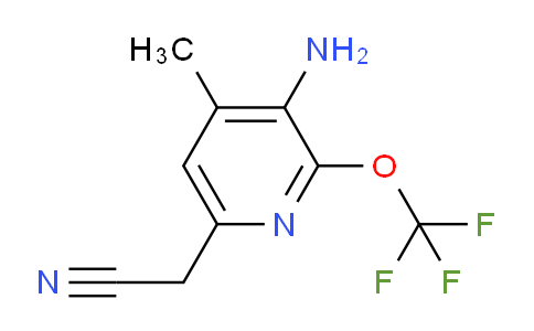AM218822 | 1803628-20-7 | 3-Amino-4-methyl-2-(trifluoromethoxy)pyridine-6-acetonitrile