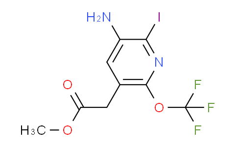 AM21883 | 1805988-42-4 | Methyl 3-amino-2-iodo-6-(trifluoromethoxy)pyridine-5-acetate