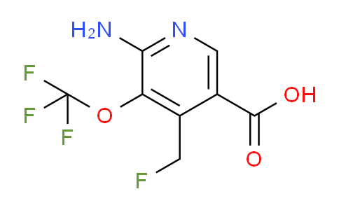 AM218856 | 1806192-26-6 | 2-Amino-4-(fluoromethyl)-3-(trifluoromethoxy)pyridine-5-carboxylic acid